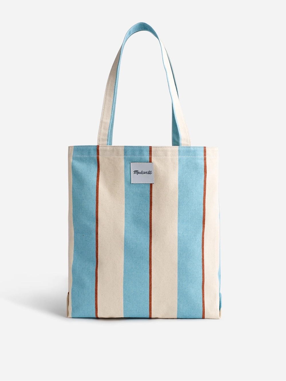 Madewell Stripe Canvas Tote Bag